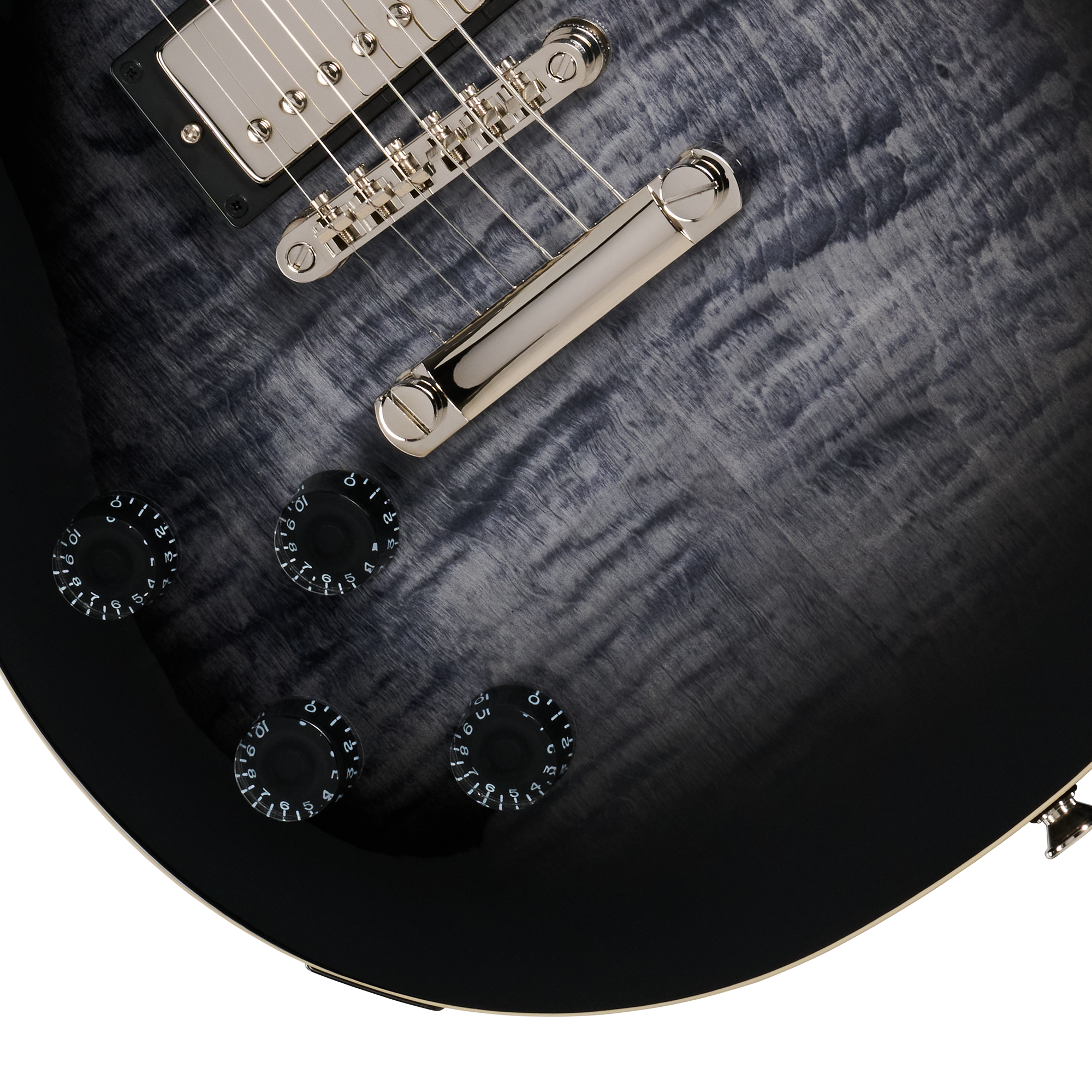Les Paul Tribute Plus Lefthand Ebony Burst